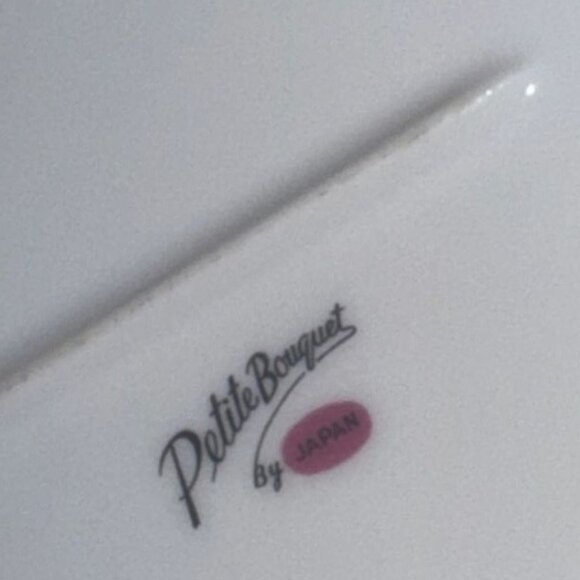 Vintage Petite bouquel  China Oval Serving Platter - Picture 3 of 3